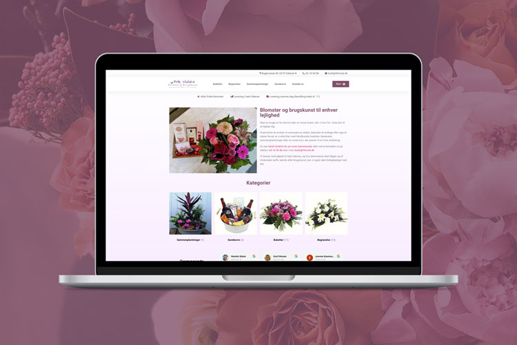 Frk. Viola - Blomster og brugskunst